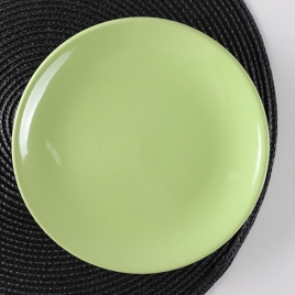 Тарелка обеденная 27 см "Пастель", цвет зелёный   5046403