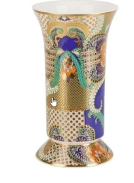 Ваза "Saphir" 19,5*10,7см v=600мл (фарфор)