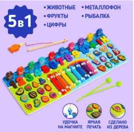 Логический центр 5в1 "Сказка" 17,5х45х0,7 см   5375002