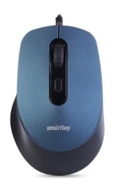 Мышь проводная беззвучная Smartbuy ONE 265-B синяя (SBM-265-B)