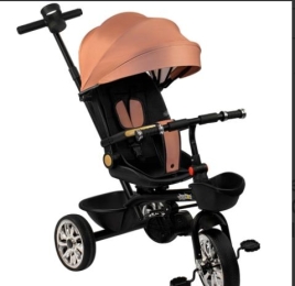 Велосипед трехколесный Dvizhok коричневый FG240528316L-1 колеса ЭВА  10"/8"