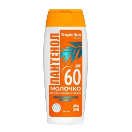 Молочко для безопасного загара с Пантенолом SPF 60, 100 мл KRASSA KTS41788 (20) (01.05.2028, РОССИЯ)