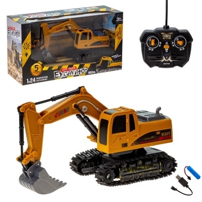Экскаватор р/у 1:24 в/к HT068 фото 1