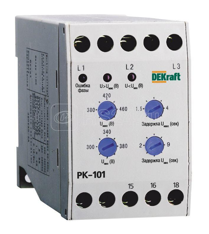 Реле контроля фаз РК-101 380В тип01 серии SchE 23300DEK  фото 1