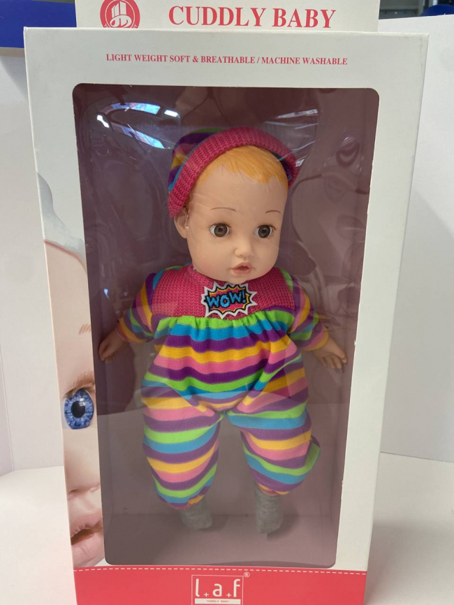 Кукла Cuddly Baby в/к YH1018-03B (ZM-109) фото 2