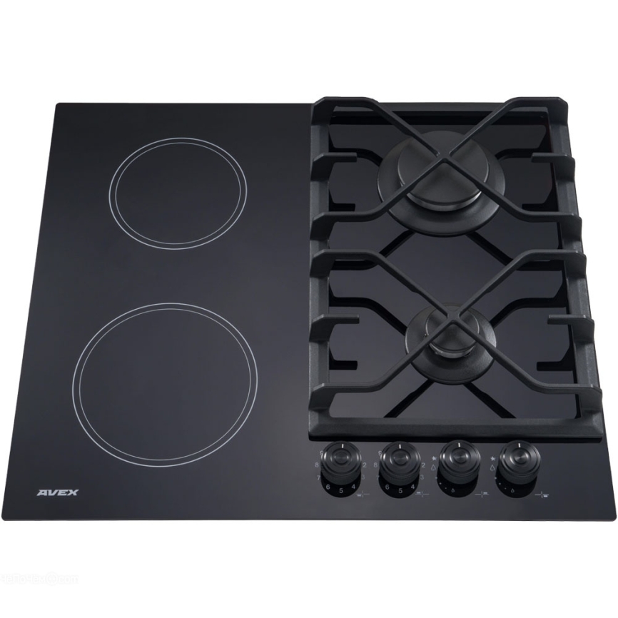 Варочная поверхность AVEX HM 6021 B :: ПЛИТЫ ГАЗОВЫЕ И ЭЛЕКТРИЧЕСКИЕ ...