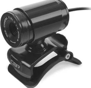 Веб-камера CBR CW 830M Black, 0.3 МП, 640х480, USB 2.0, микрофон, чёрная 4982906 фото 1