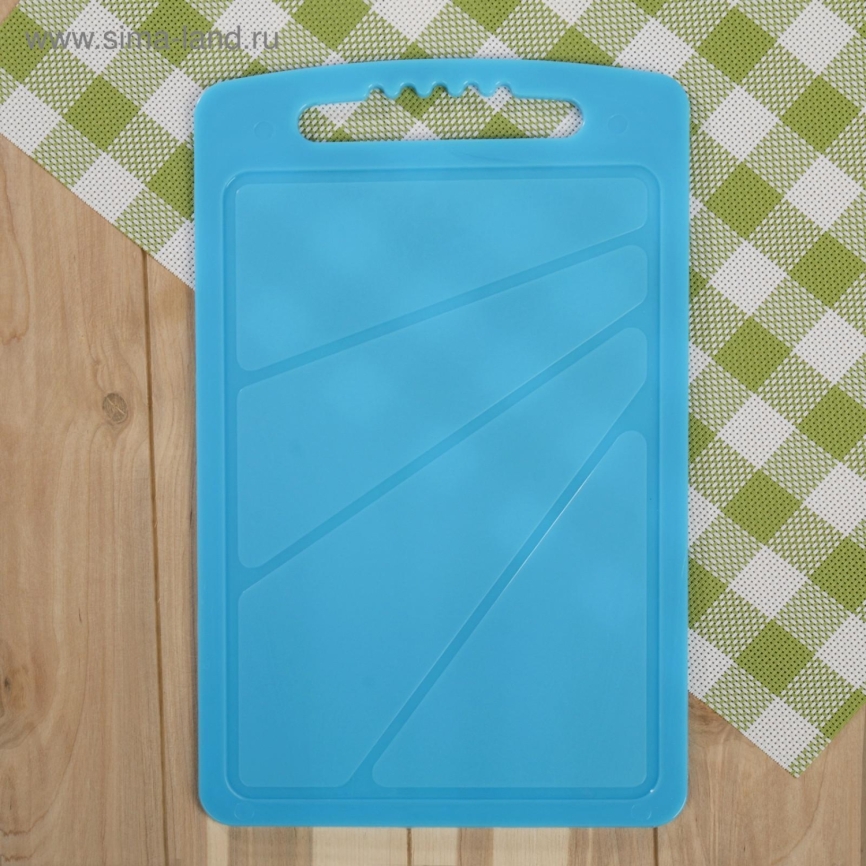 Доска разделочная 32 х 20 см цвет МИКС 3311944 фото 1