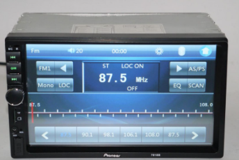 Автомагнитола двухдиновая Pioneer.MI 7018,  Bluetooth, 7 цв. подсветка, 7D. фото 1