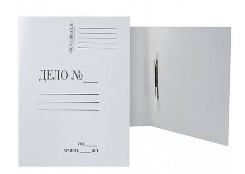 Папка-скоросшиватель "Дело" COLORCODE, А4, картон мелованный, 280г/м2 фото 1