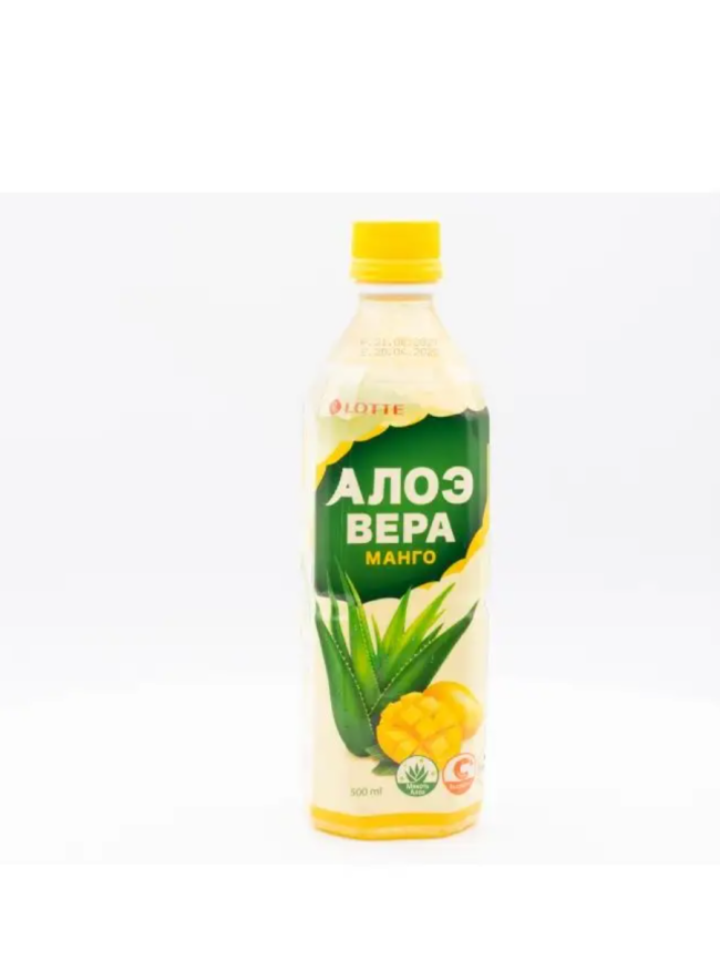 Сок ЛОТТЕ  алое манго 0,5 л (20 шт/уп) фото 1