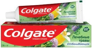 Зубная паста COLGATE 154гр Лечебные травы отбелив (48 в кор) фото 1