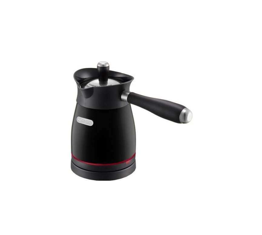 кофеварка Centek CT-1080 BL(черный) 0.5л, 480Вт, нерж.сталь, съемная мягкая ручка, крышка фото 1