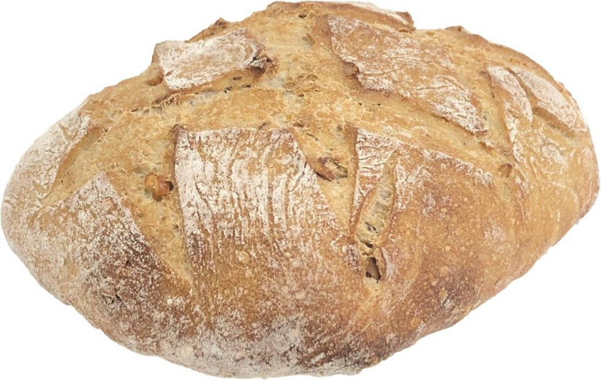 Хлеб Бездрожжевой с грецким орехом 390 г фото 1