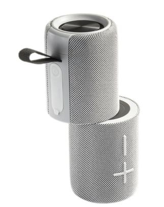 Колонка портативная WALKER WSP-710, Bluetooth, 2в1 на магнитах, 10Вт*2, TWS синхронизация, серая фото 1