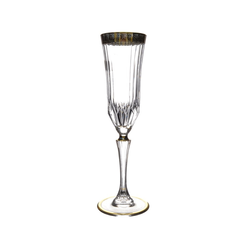 Набор фужеров для шампанского Adagio AS Crystal 180 мл. (6 шт) фото 1