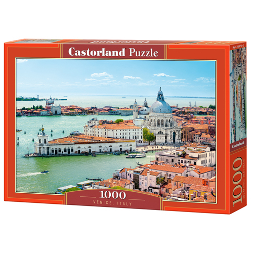 Пазлы " Castor Land " 1000элементов Венеция, Италия, 68*47см, картонная упаковка 35*25*5см фото 1