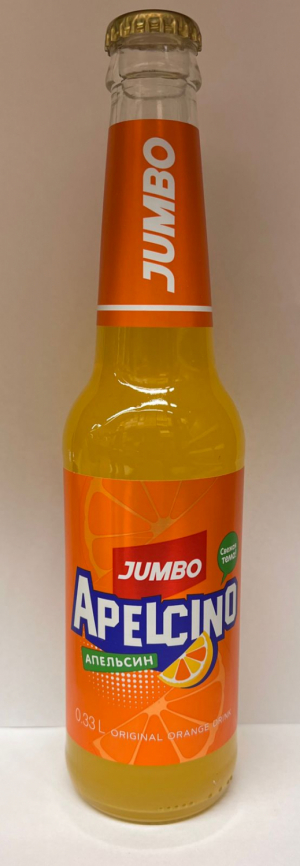 Напиток газированный ДЖАМБО апельсин стекло 0,33 л фото 1