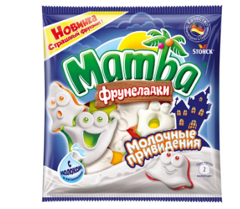 МАМБА жев. марм. Молочные Привидения 90гр *15шт Шторк (05.04.2026) фото 1