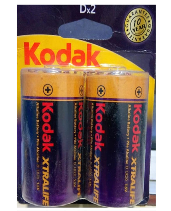 Батарейка Kodak LR20 алкалиновая KD-2/1.5V/CAT30952843 фото 1