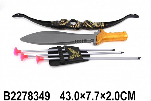 Набор оружия 118-19 Лук со стрелами и меч (336-252) фото 1