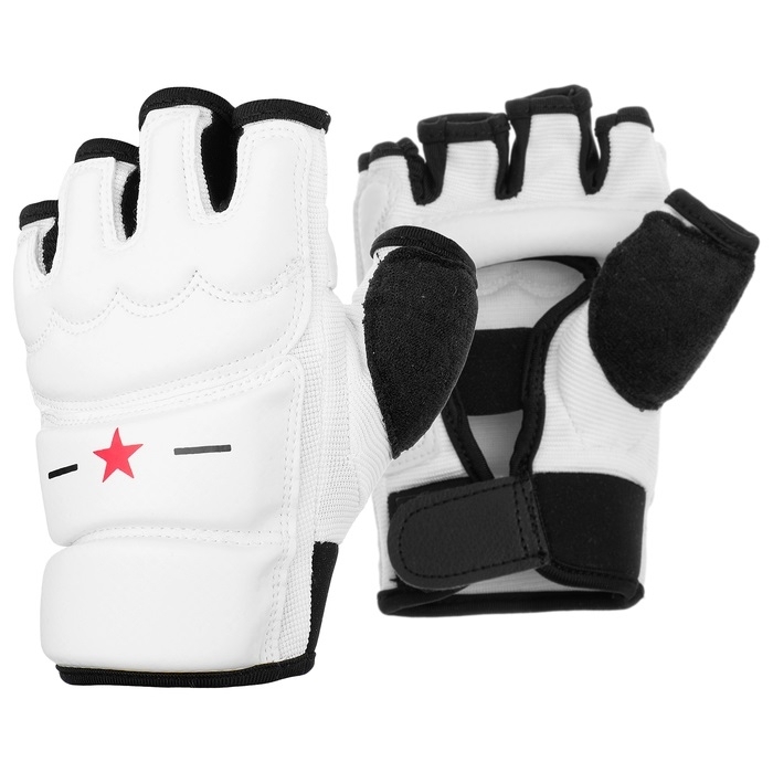Перчатки для тхэквондо FIGHT EMPIRE, белые, размер XS   4153985 фото 1