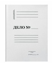 Папка-скоросшиватель "Дело" COLORCODE, А4, картон мелованный, 440г/м2, белый, механизм фото 1