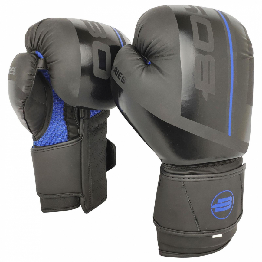 Перчатки боксерские BoyBo B-Series BBG400, Флекс, синие (14 OZ) 6482353 фото 1