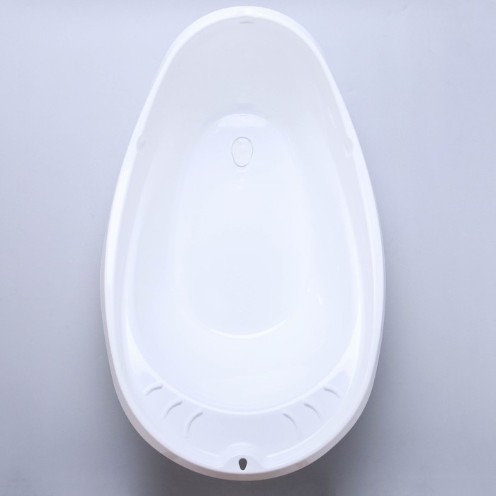 Ванночка со сливом 85 см., "Буль-Буль", цвет белый, ковш МИКС 4407118 фото 1