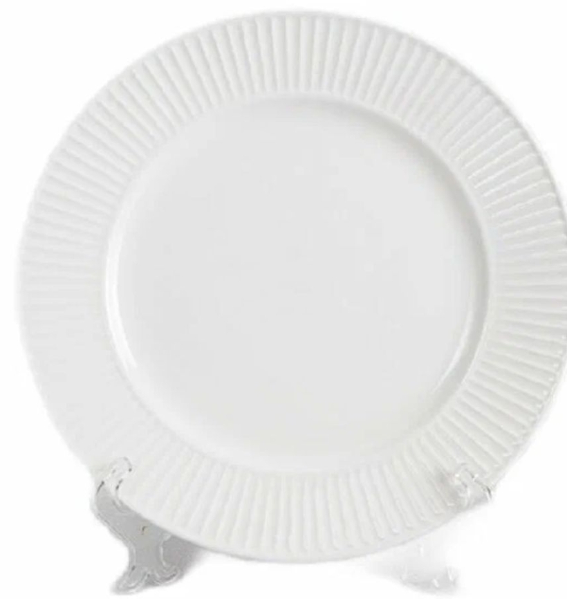 Набор тарелок плоских 20 см JEWEL Бьянко 6 предметов (new bone) фото 1