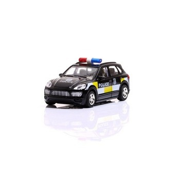 Машина металлическая "Полицейский джип", инерц, свет и звук, масштаб 1:43 №SL-2493E 1740075 фото 1