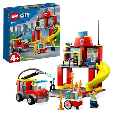 Конструктор Lego 60375 Fire Station and Fi фото 1