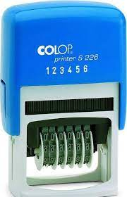Нумератор автоматический " Colop " 6-разрядный S 226, высота шрифта 4мм, блистер, Printer S226 фото 1