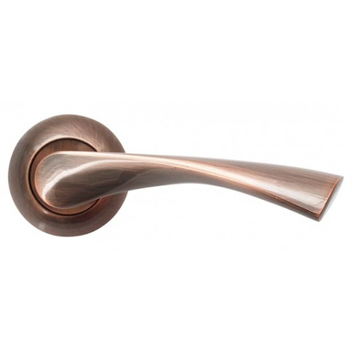 Ручка дверная BUSSARE classico А-01-10 (круглое) copper античная медь фото 1