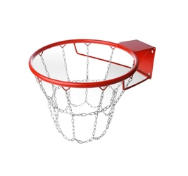 Корзина баскетбольная №7, d=450мм, с цепью КБ72 фото 1