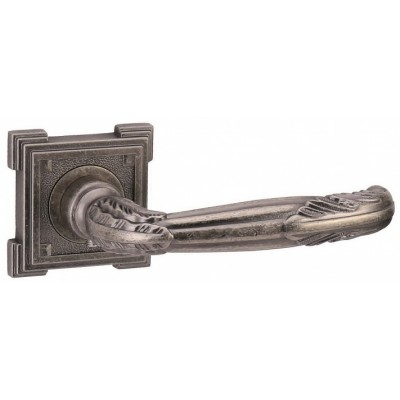 Ручка дверная ADDEN BAU flamingo VQ204 (квадратное) состаренное серебро фото 1