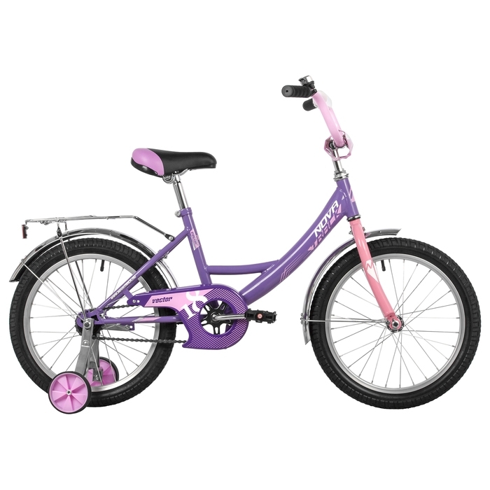 Велосипед 18" NOVATRACK VECTOR, фиолетовый 10323043 фото 1