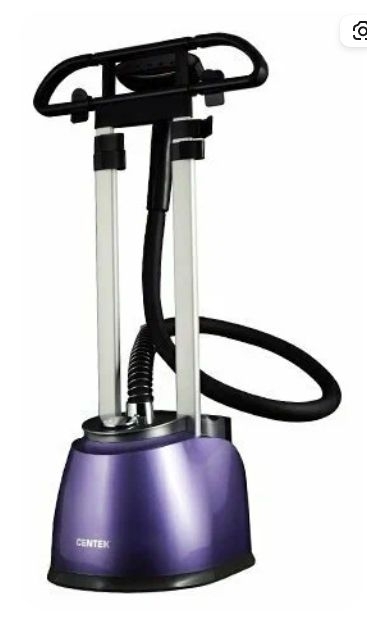 Отпариватель Centek CT-2385 (фиолетовый) 2200Вт, 2.5л БОЛЬШОЙ БАК, давление2 Бар, 2 ШТАНГИ,10режимов фото 1