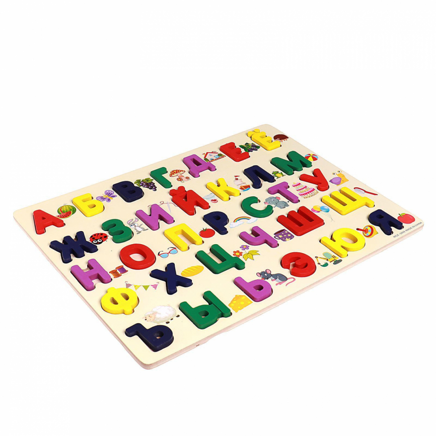 Детский развивающий алфавит, 30×40×1,5 см фото 1