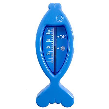 Термометр для воды " ТБВ-1 " 145*55мм Рыбка без ртути, термометрическая жидкость, пакет, европодвес фото 1