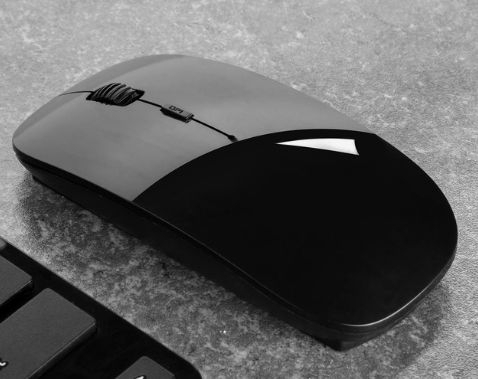 Мышь Luazon MB-1.0, беспроводная, оптическая, 1600 dpi, USB, чёрная   2518213 фото 1