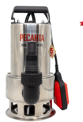 Насос РЕСАНТА дренажный НД-15500Н/35 77/2/2 фото 1