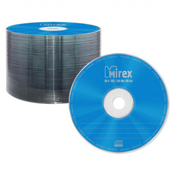 Диск CD-R " Mirex " Standard 700 Мб 48x Bulk/50шт UL120051A8T фото 1