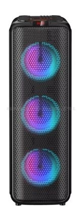 Колонка портативная ZQS-8303,  микрофон. пульт, подсветка фото 1