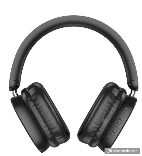 Наушники полноразмерные беспроводные HOCO W51 bluetooth 5.3 с микрофоном, цвет: черный фото 1