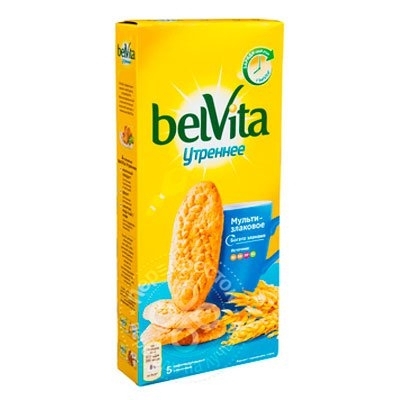 Печенье Бельвита мульти-злаковое 225 гр фото 1