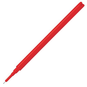 Стержень пиши-стирай " Pilot " гелевый Frixion красный 0,5мм длина 111мм, игольчатый пишущий узел фото 1