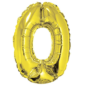 Шары-цифры фольга 16/40см в асс фото 1