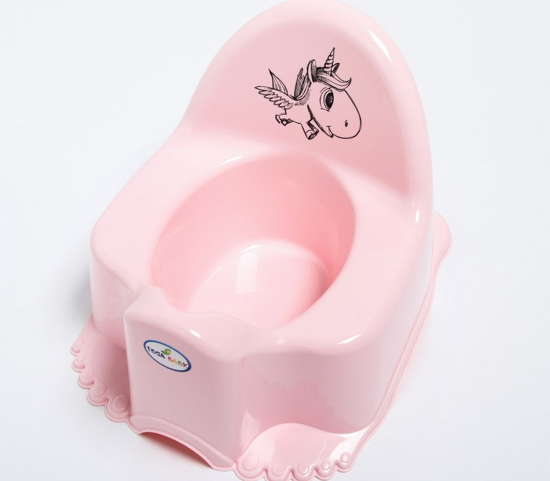 Горшок детский «Единорог», цвет розовый :: Горшки, ванны :: Для самых ...