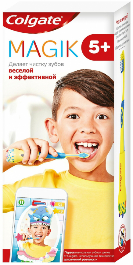 Зубная щетка COLGATE  MAGIK 5+ фото 1